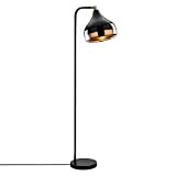 Opis FL5 Lampada da terra (altezza 120 cm) - Elegante lampada da terra in metallo nero e rame