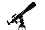 OPTICON Telescope Sky Navigator 70F700EQ Monoculare, lenticolare, leggero, ingrandimento 525x, lunghezza focale 700 mm, per astronomia, per bambini, principianti