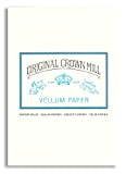 effetto seta Original Crown Mill A5 Blocco di carta pergamena liscia 50 fogli 