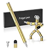 OSDUE 32pcs Penna Magnetica Set, Penna del Giocattolo Creativo, Decompressione in Metallo Penne Magnete Gel Touch Screen Adatto Come Penna ...