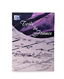 Oxford personalità a lettere Toile de France-Blocco di carta da lettere, formato A4, colore: bianco