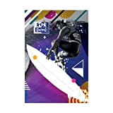 Oxford Sport Spirit - Agenda scolastica giornaliera 2019-2020, 1 giorno, 352 pagine, 12 x 18 cm, motivo: surf