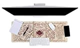 Paladone Harry Potter Marauders PP8826HP - Tappetino da scrivania per computer portatile, 40 x 80 cm, colore: Beige, taglia unica
