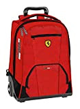 Panini 60987 - Zaino Trolley Ferrari Scuderia Rosso - Licenza Ufficiale Scuola 2019/20