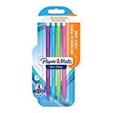 Paper Mate Non-Stop matita portamine, 0,7mm, HB n. 2, colori fluo assortiti, confezione da 4