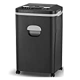 Paper Shredder for Home Crosscut Paper And Credit Card Shredder for Home Office Home Shredder with Handle for Document Mail ...
