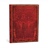 Paperblanks PB3513-8 Diari a Copertina Rigida Rosso Veneziano, Righe, Ultra (180 × 230 mm)