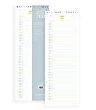 Papertrac - Calendario da parete Gennaio 2023 Dicembre 2023 - 28 pagine - Misure: 15,5x43 cm - Verticale