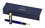 Parker IM Premium Limited Edition - Penna roller a sfera con finiture dorate, inchiostro nero, in confezione regalo