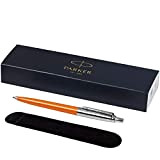 PARKER - Penna a sfera"Jotter" con sacchetto di velluto in confezione regalo - inchiostro nero (arancione)