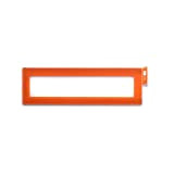 PATboard Lavagna di Scrum & Kanban Board – Supporto magnetico per brano, A4 - Arancione