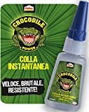Pattex Crocodile Power Colla istantanea, Colla attaccatutto forte per riparazioni, Super Colla per metallo, legno e altro, Colla trasparente resistente ...