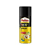 Pattex Hobby Spray Adesivo Colla spray per grandi superfici con presa immediata, Colla rapida riposizionabile ideale per hobbistica e fai ...