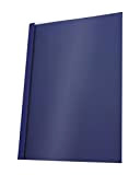 Pavo - Copertine per rilegatura a caldo, formato A4, larghezza dorso 6 mm per 41-60 fogli, 25 pz, colore: Blu