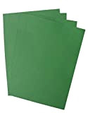 Pavo - Copertine per rilegatura effetto vera pelle, formato DIN A4, 250 g/m², confezione da 100 pz, colore: verde pino