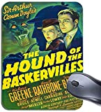 PC Sherlock Holmes The Hound of the Baskervilles Mouse Mat Tappetino per mouse con poster cinematografico.