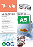 Peach Laminating Pouches A5, 80 mic, PP580-03, 100-pack