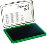 Pelikan 331033 Cuscinetti per Timbri, N.2 Metallo, 7 x 11, Verde