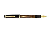 Pelikan 808811 Fine-Writing Pelikan Classic M200 - Penna stilografica a stantuffo, pennino M, in confezione pieghevole