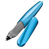 Pelikan 811286 - Penna roller Twist R457, 1 penna roller, 2 cartucce, blu satinato