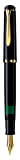 Pelikan 984104 - Penna Stilografica Linea M200 Classic, Nero, Dettagli Oro 24K, Pennino in Acciaio Inossidabile, Dimensione F