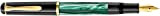 Pelikan Füllhalter M 200, grün marmoriert, Federbreite: F