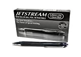 Penna rollerball SXN-210 Jetstream RT, inchiostro nero resistente alle sbavature e a prova di manomissione, sfera da 1,0 mm, impugnatura ...
