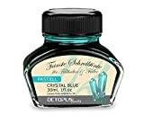 Penna stilografica inchiostro blu pastello"Crystal Blue" 30 ml, Inchiostro da scrittura, inchiostro per calligrafia