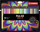 Pennarello Premium - STABILO Pen 68 - ARTY - Astuccio da 30 - Colori assortiti