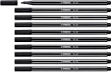 Pennarello Premium - STABILO Pen 68 - Confezione da 10 - Nero
