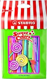 Pennarello Premium - STABILO Pen 68 Mini - Sweet Colors - Pack da 15 - con 15 colori assortiti