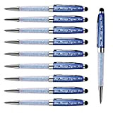 Penne da lavoro personalizzate Penne a sfera con incisione con nome o messaggio sulle penne Per diario e set di ...