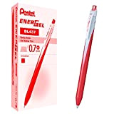 Pentel BL437 Energel Slim roller scatto 0,7 mm, rosso 12 pz