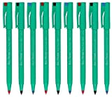 Pentel colori assortiti, R50 penna a sfera penna a sfera Penne imbottito punta fine da 0,8 mm, tratto 0,4 mm larghezza 77% Riciclato ...