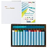 Pentel GHW1 Kit Aquash Slim e Watercolours Oil Pastel