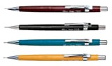 Pentel P200 Series - Set di matite meccaniche automatiche, 4-0,3/0,5/0,7/0,9 mm