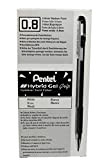 Pentel - Roller Gel Hybrid Grip Luna K118 Bianco Pentel 0,8Mm- 1pz.