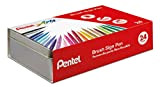 Pentel SES15C Brush Sign Pen confezione regalo in metallo con 24 colori