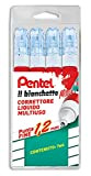 Pentel ZL63 Il Bianchetto Micro 7 ml pack 4 correttori
