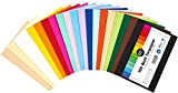 perfect ideaz 100 fogli carta colorata in formato DIN-A6 (105 x 148 mm), Cartoncini colorazione integrale, disponibili in 20 diversi ...