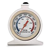 Persdico Cooking Food Meat Quadrante Forno in acciaio inossidabile Termometro Indicatore di temperatura Termometro per forno da cucina Misure Forniture ...
