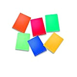 Pigna Monocromo Mini Quaderno, Confezione da 10 Pezzi, Multicolore, 12 x 17 cm