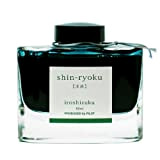 Pilot Iroshizuku Fountain Pen Ink - 50 ml Bottle - Shin-ryoku Deep Green (Deep Green) (japan import)