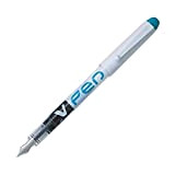 Pilot Vpen, penna stilografica usa e getta, colore nero 12 Light Blue