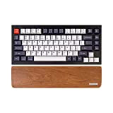 Poggiapolsi in legno per tastiera meccanica personalizzata Keychron Q1/Q2/V2