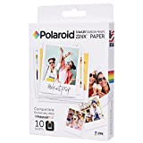Polaroid Carta fotografica 3,5 x 4,25 pollici ZINK con bordo (10 Fogli) - Compatibile con la fotocamera istantanea Polaroid POP