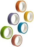 Polaroid - Set di nastri adesivi colorati Washi di tutta la gamma di colori pastello - 6 rotoli di nastro ...
