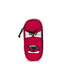 Portapenne INVICTA - LIP PENCIL BAG FACE - Rosso - porta penne scomparto interno attrezzato