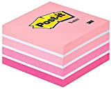 Post-it Cubo di Foglietti adesivi, Collezione colori pastello, Confezione da 1 blocchetto, di 450 Fogli, 76 mm x 76 mm, ...