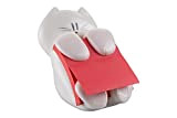 Post-it Dispenser a forma di gatto per Foglietti Super Sticky Z-Notes, Confezione da 1 blocchetto, 90 Fogli/blocco, 76mm x 76mm, ...